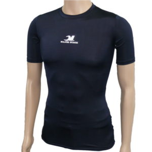 アンダーシャツ ムーブフィット Tネック半袖 ネイビー