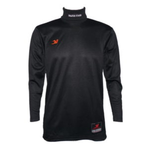 アンダーシャツ（保温） タートルネック 長袖 ブラック