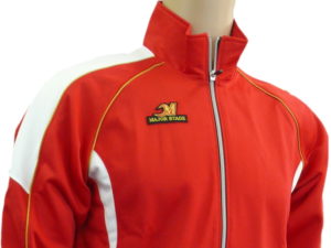 トレーニングジャケット レッド