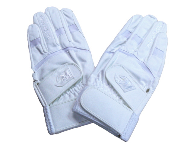 バッティンググローブ 白