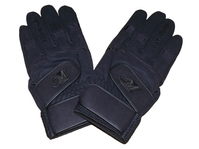 バッティンググローブ 両手 黒