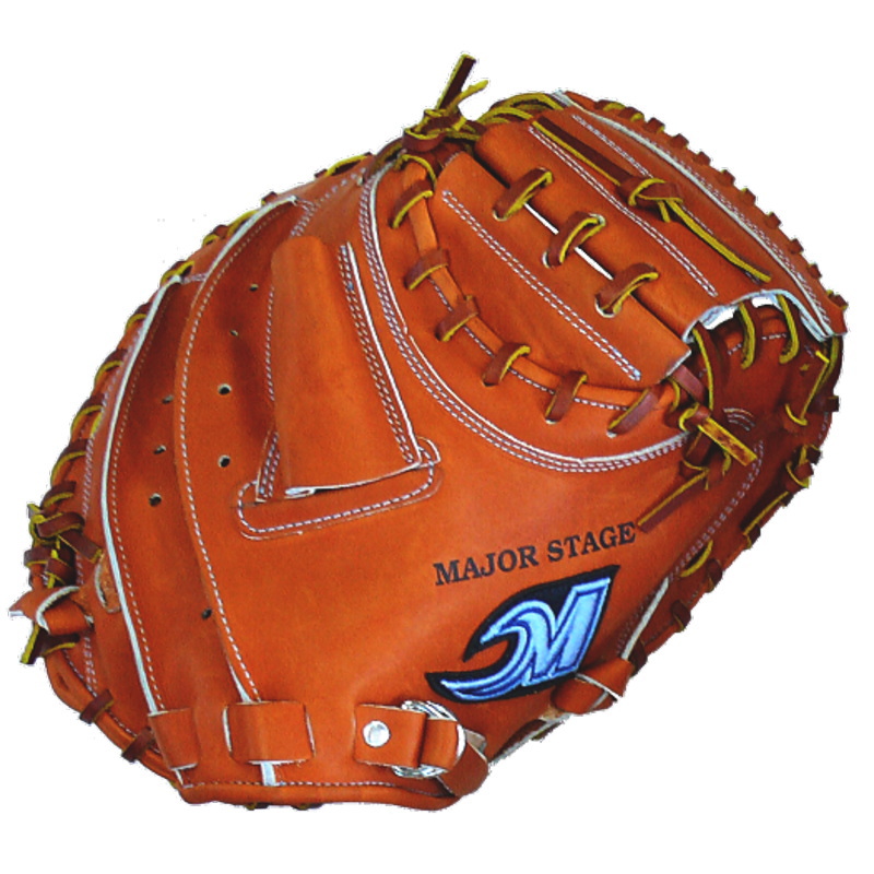 軟式キャッチャー用ミット Pブラウン