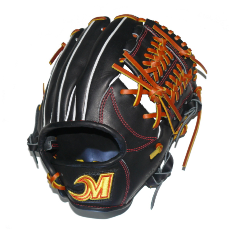 軟式グローブ 野手用（M）右投用Pブラック