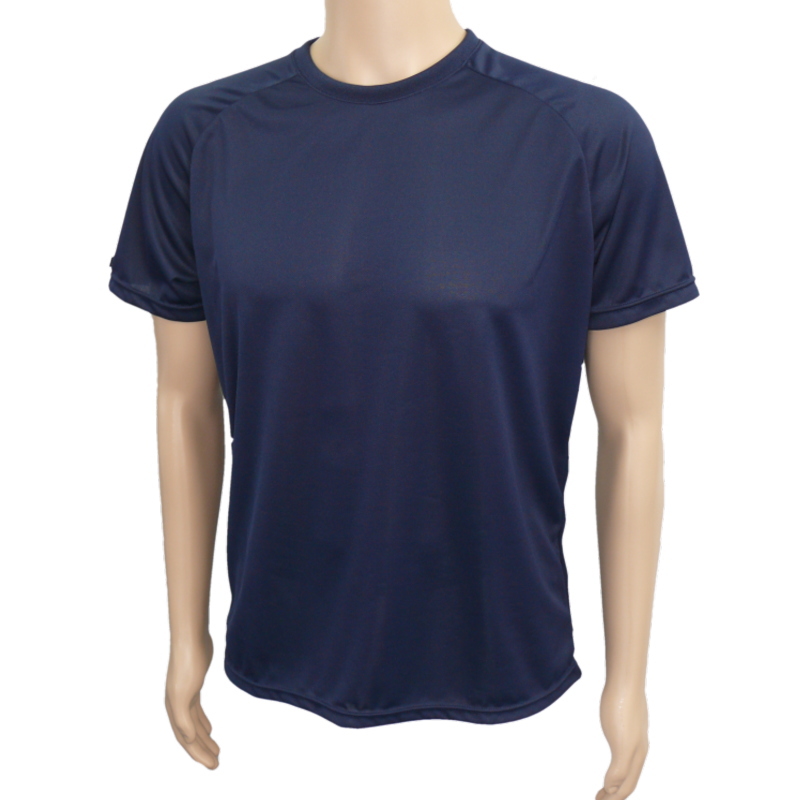 Tネックシャツ(半袖) ルーズフィットタイプ MSU-601 ネイビー