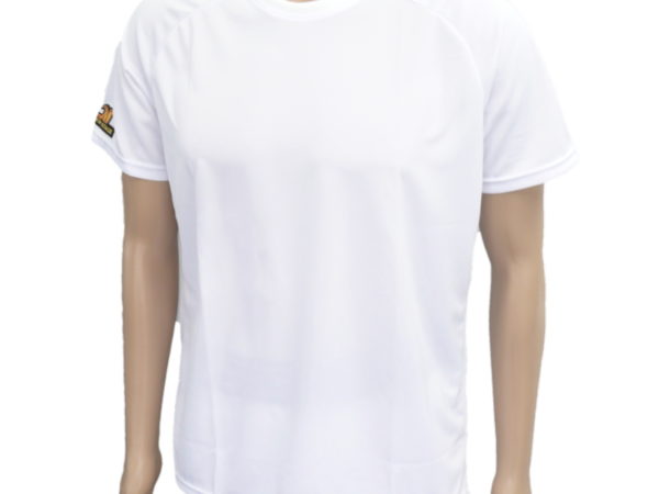 Tネックシャツ(半袖) ルーズフィットタイプ MSU-601 ホワイト