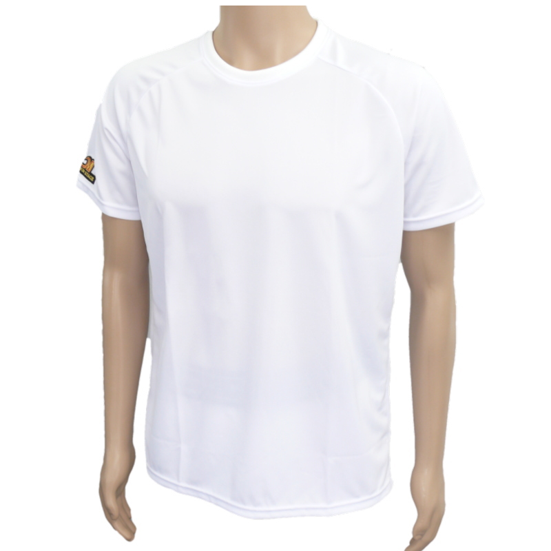 Tネックシャツ(半袖) ルーズフィットタイプ MSU-601 ホワイト