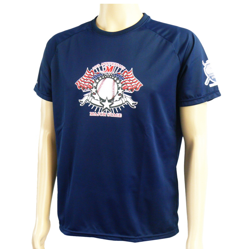 セカンドシャツ (Tネック) 20th ANNIVERSARY MTS-203 ネイビー