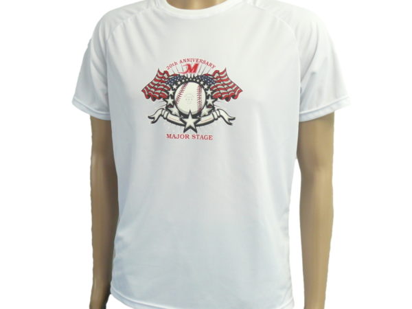 セカンドシャツ (Tネック) 20th ANNIVERSARY MTS-203 ホワイト