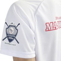 セカンドシャツ (Tネック) 20th ANNIVERSARY MTS-203 ホワイト